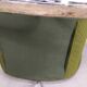 Rocking chair fauteuil a bascule chrome vert - vintage