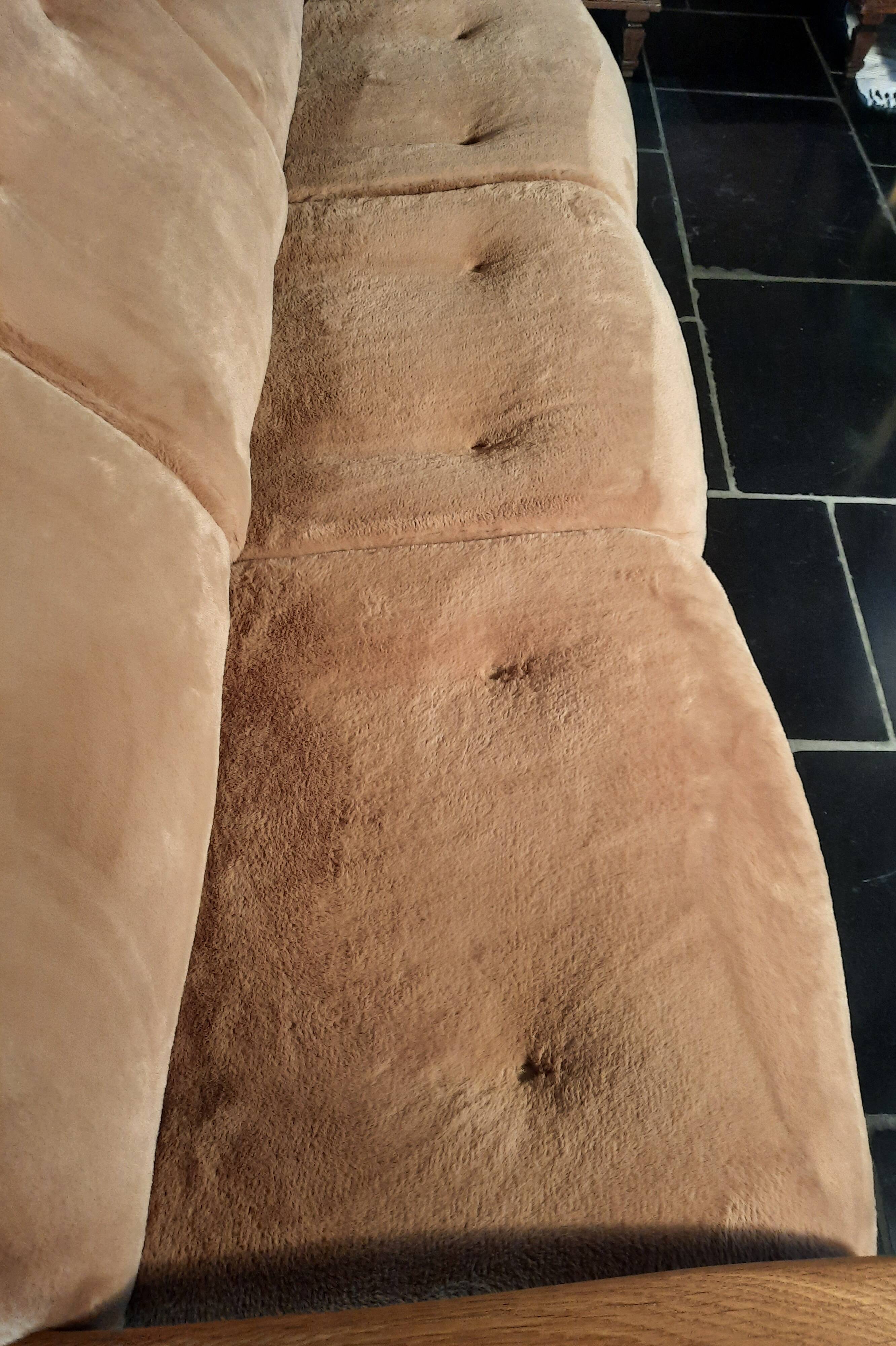 Vintage three-seater sofa