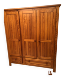 Solid pine wardrobe