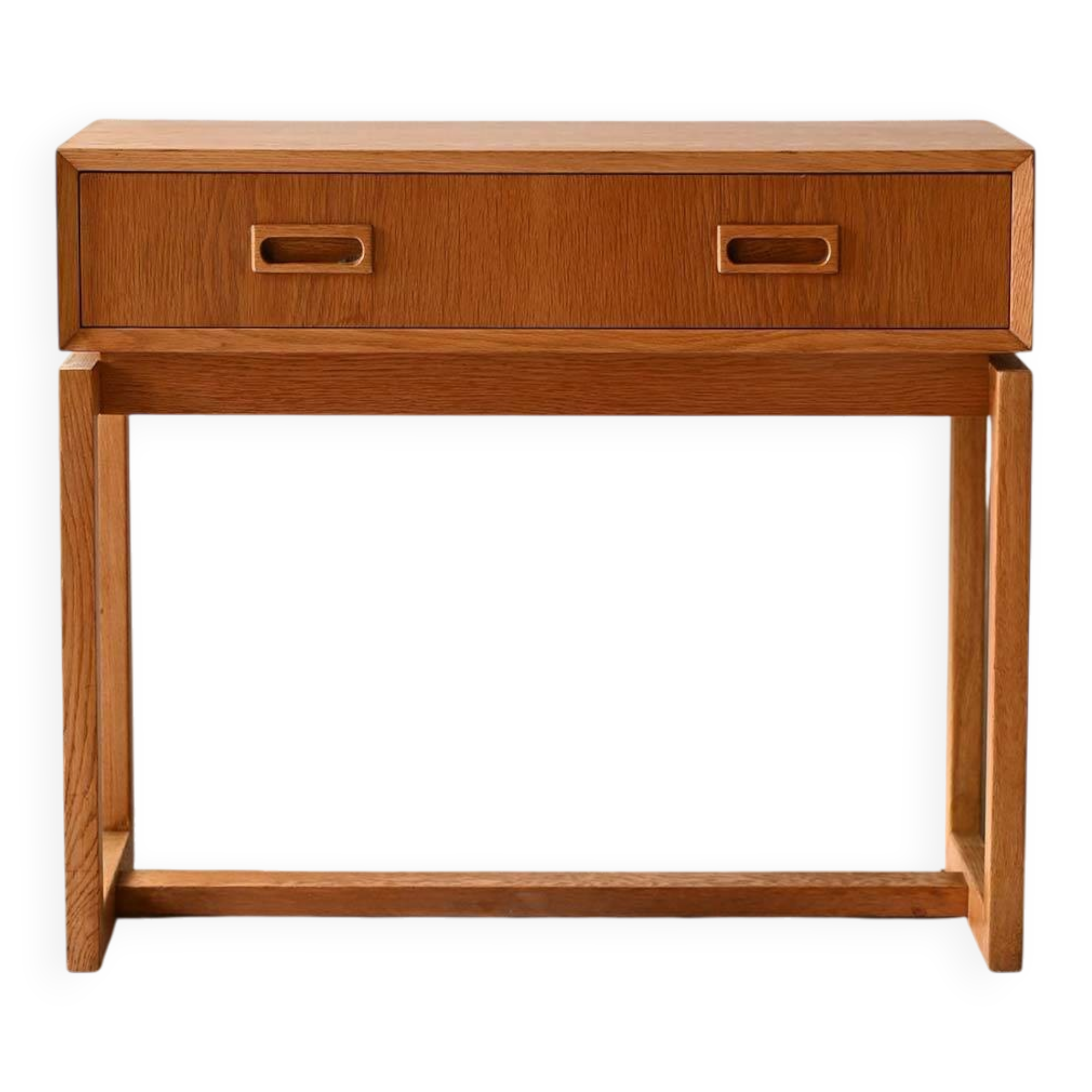 1960s Scandinavian oak entrance furniture