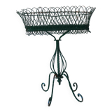 Wrought Iron Scroll Planter