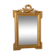 Old mirror with pediment  72x112cm