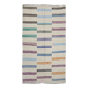 Tapis de chanvre vintage texturé neutre, 168x304cm