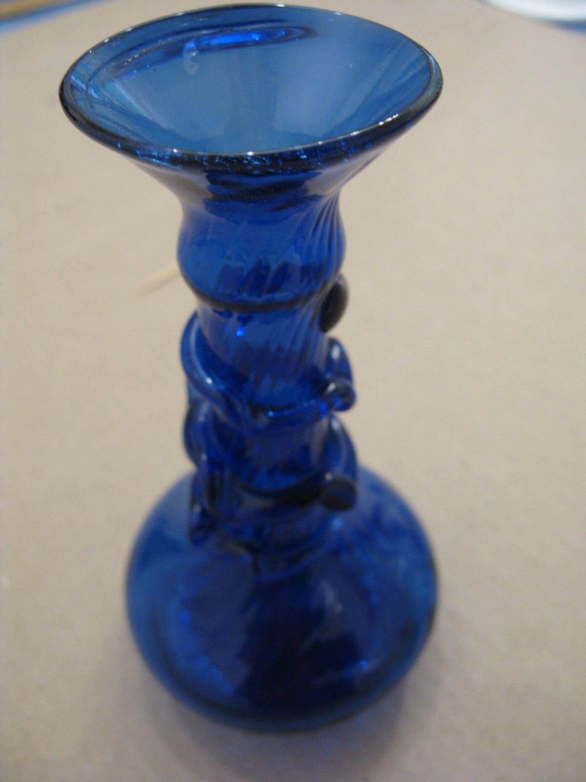 blue vase