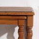 Swedish nesting tables in oak (c.1900) #128