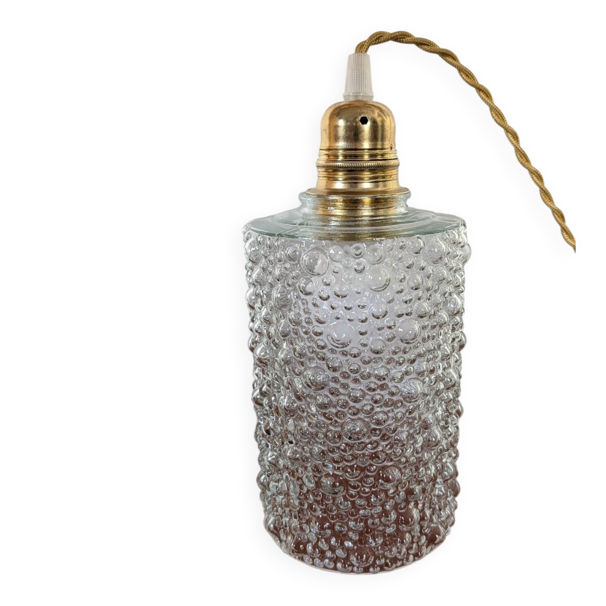 Suspension glass bubble cylinder