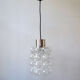 Bubble glass hanging lamp by Helena Tynell for Limburg Glashàtte, 1960s