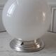 Opline ceiling lamp and aluminum support 50s-60s