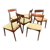 Chaises de salle à manger design danois 6 Viborg Stolefabrik R. Borregaard