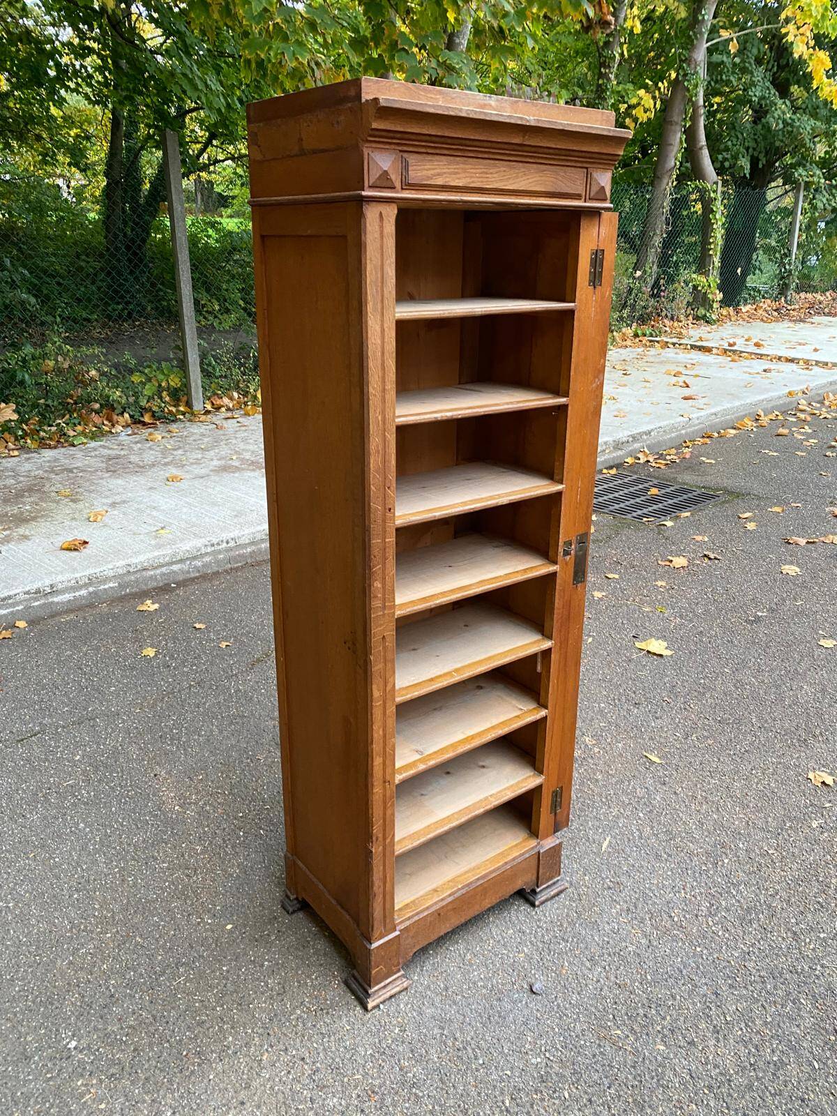 20th century oak notary's folder