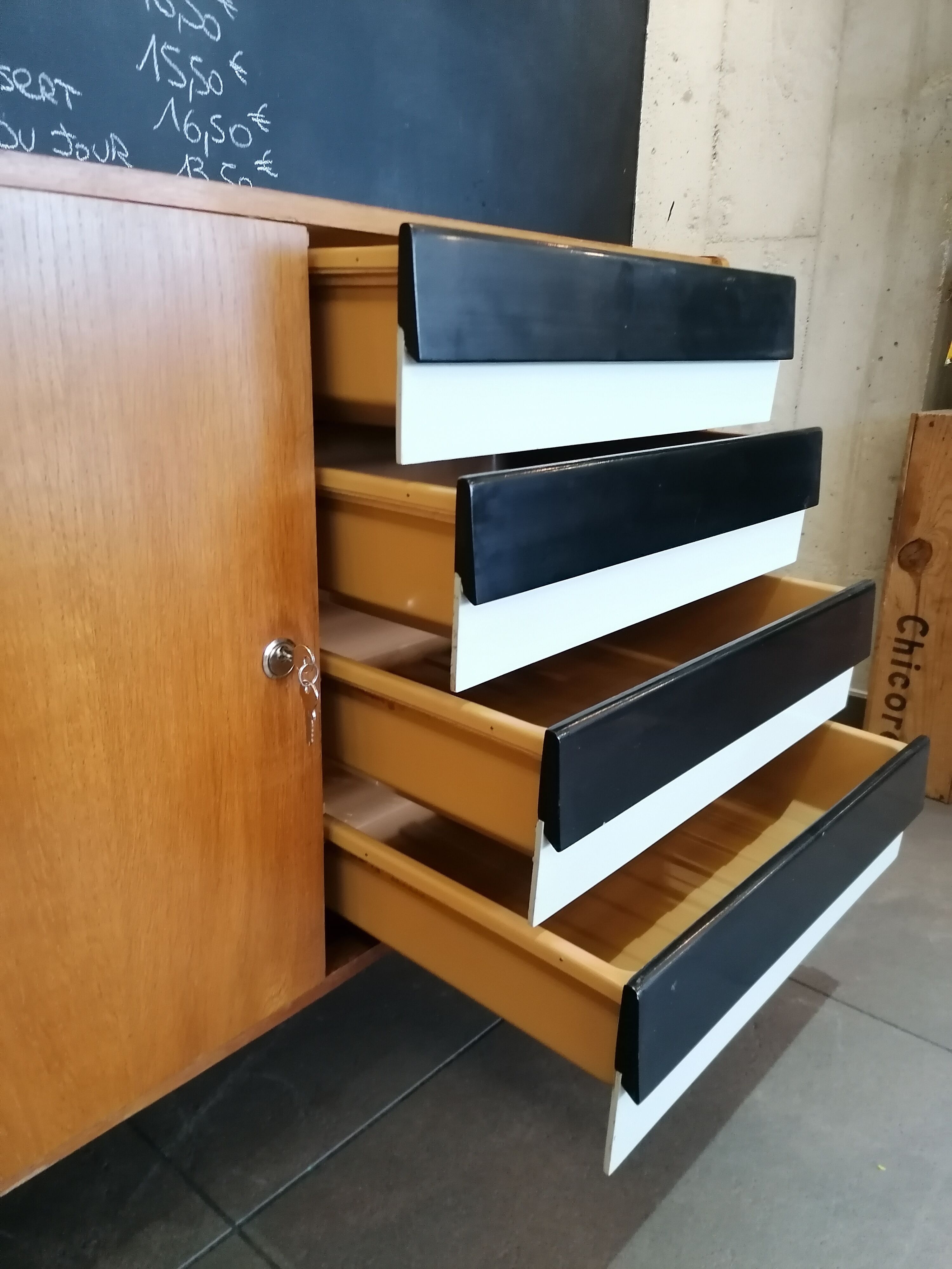 Jiri Jiroutek's chest of drawers 1960s