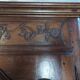 Regency 4-door cabinet sideboard in carved walnut