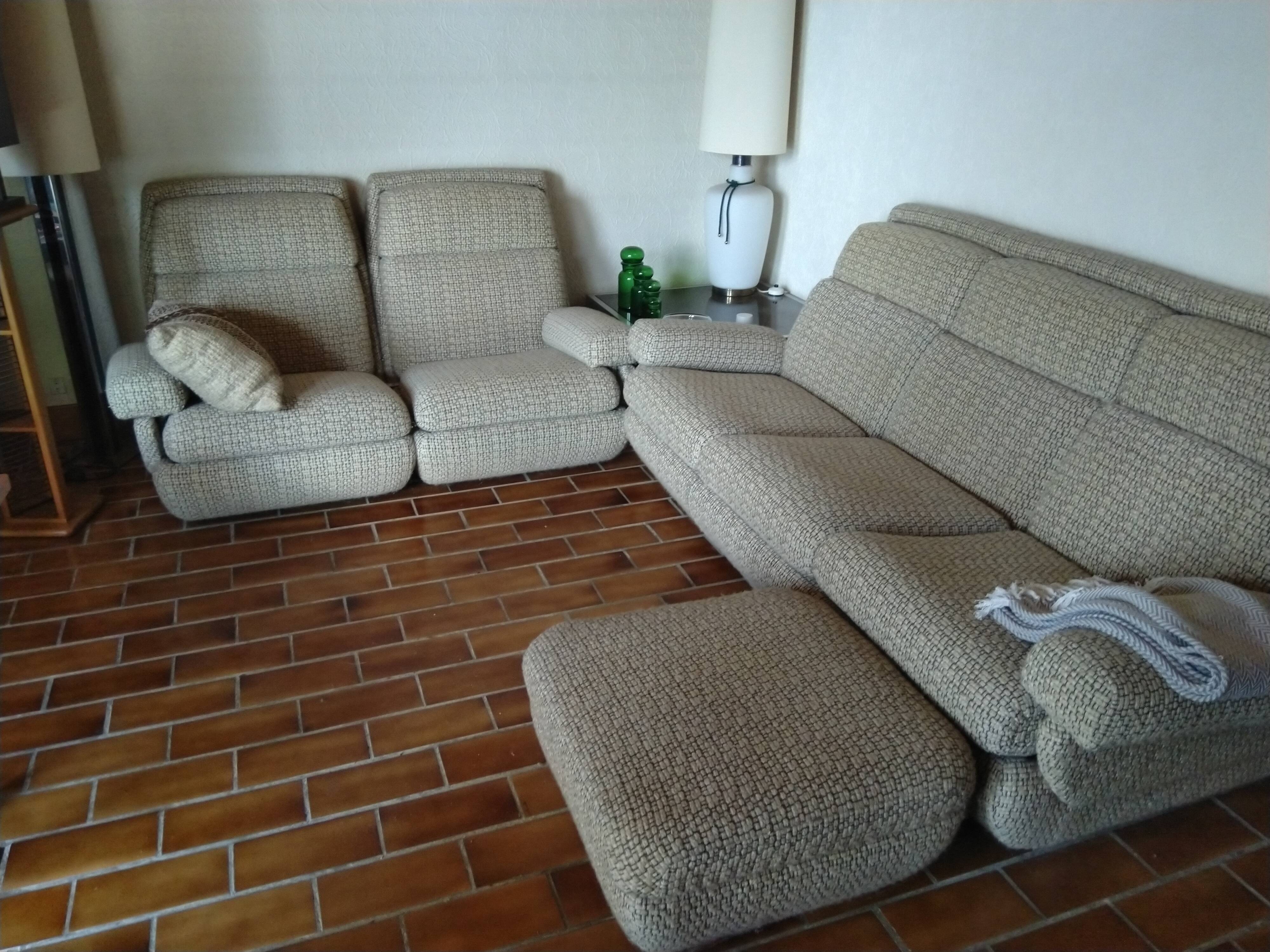 Jean Prévost 'Space Age' 4-piece living room