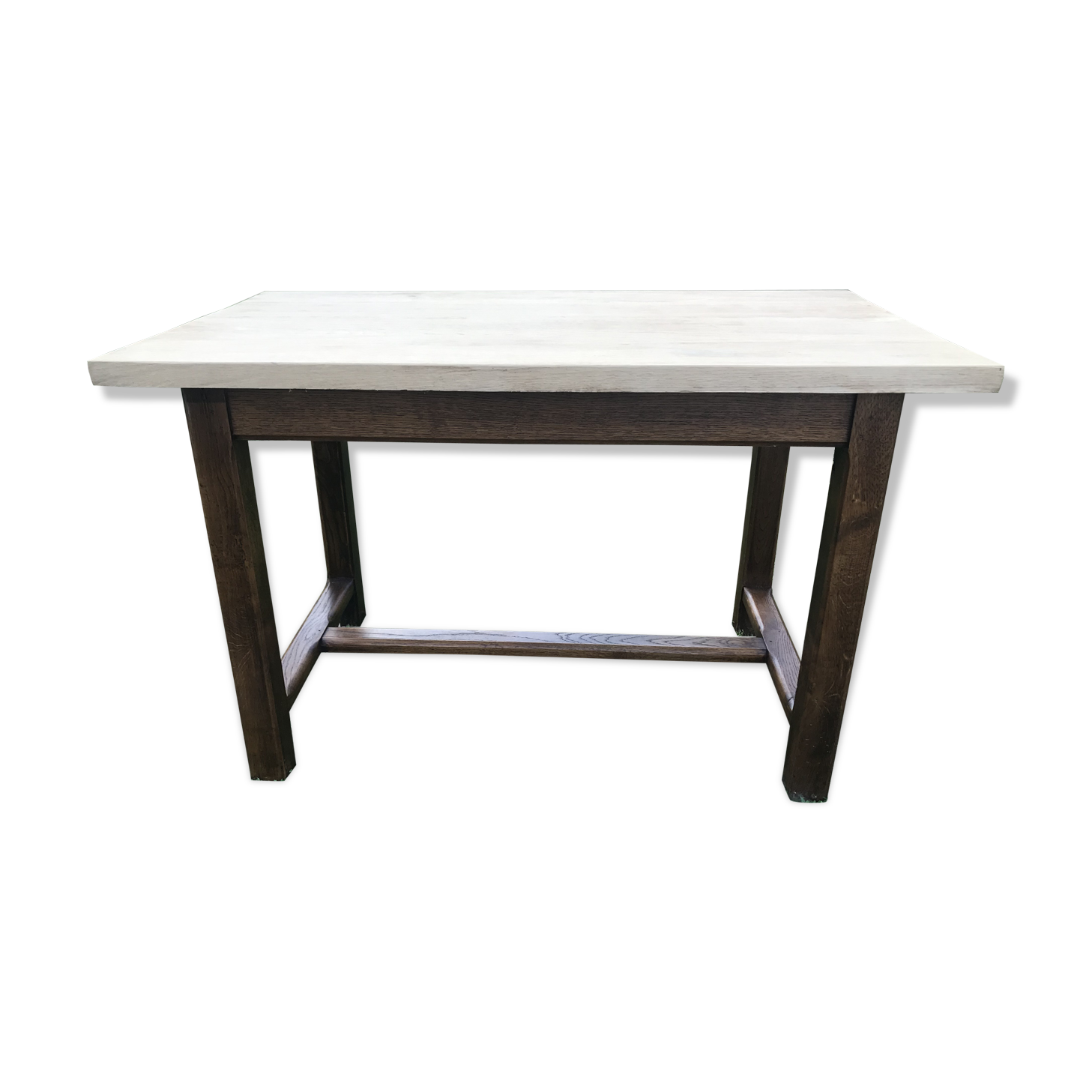 Table de ferme en chêne