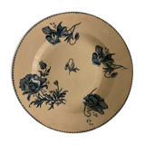 Plat Sarreguemines model Féria art nouveau