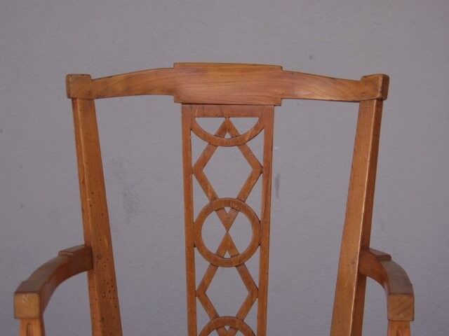 Louis XVI in Cherry Office Chair