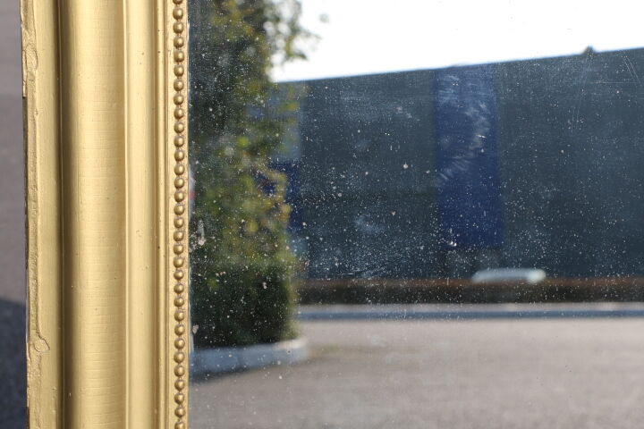 Golden mirror  130x93cm