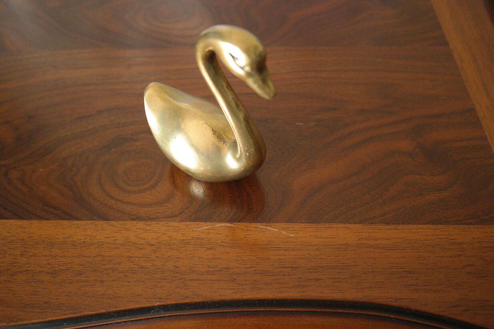 Confiturier en noyer vintage style Louis XV