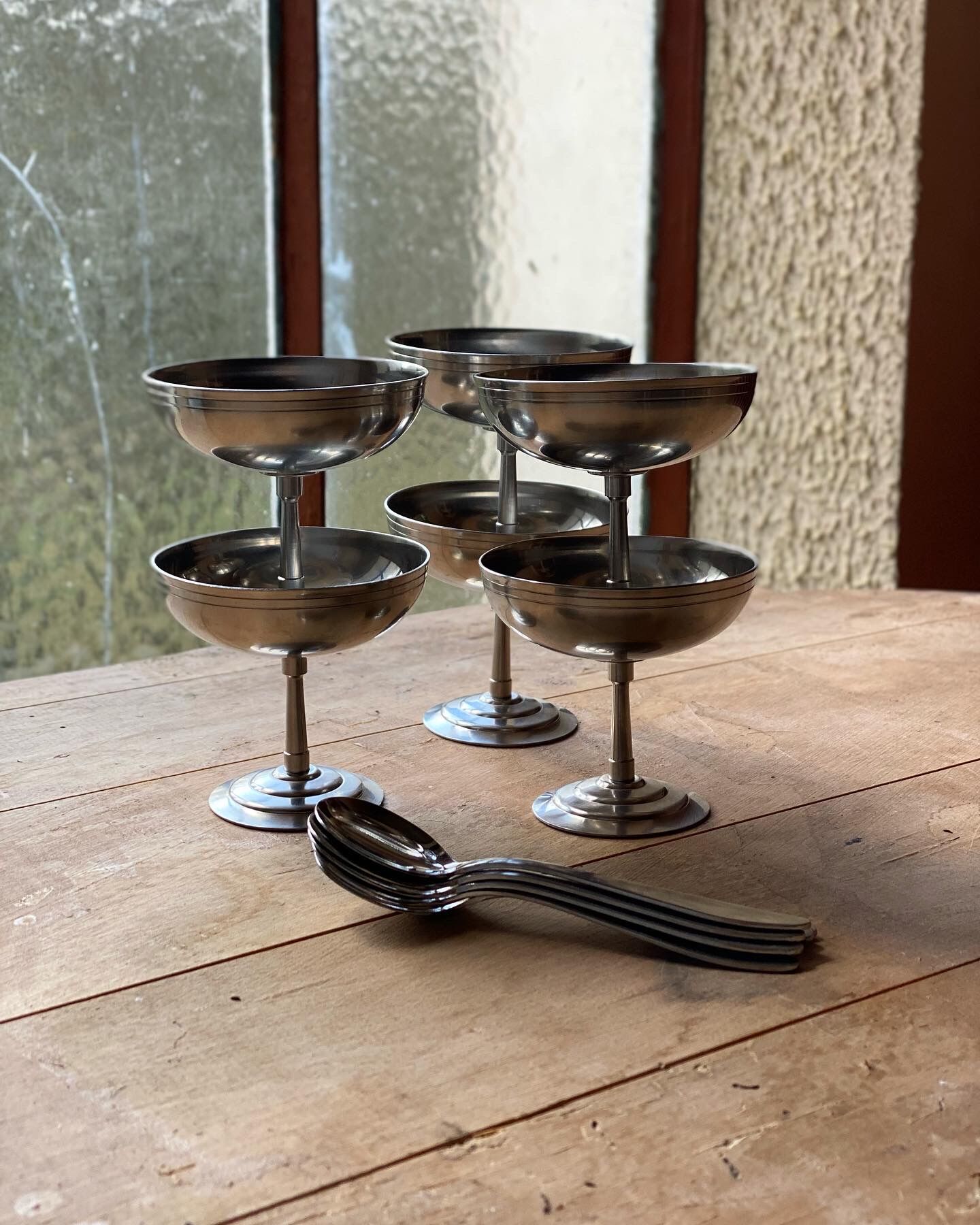 6 Letang Remy ice cream cups