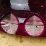 Crystal vase of Saint Louis red