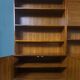Etagere, 2 sections, placage palissandre, années 1960/70. 20ième siècle
