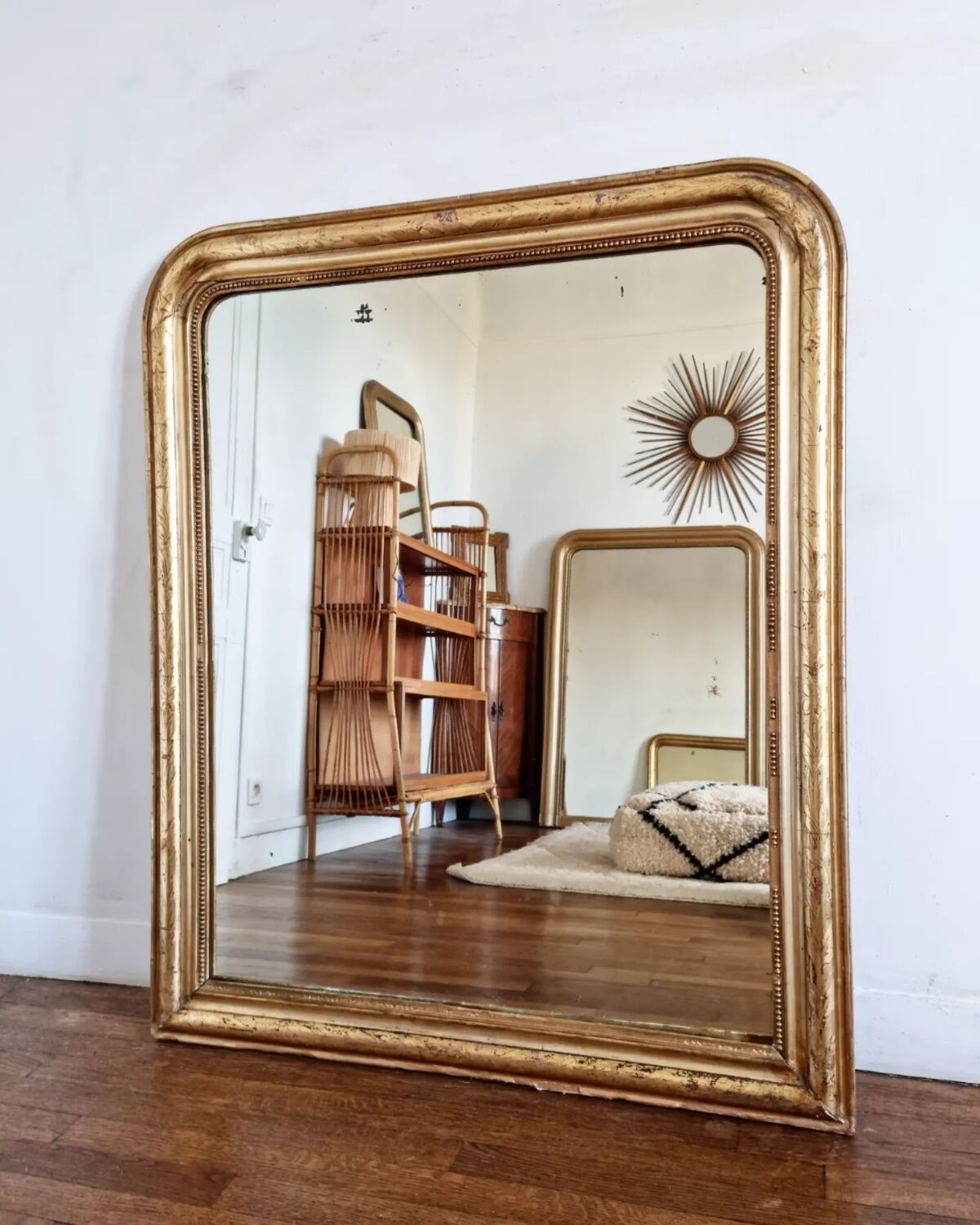 Antique mirror Louis Philippe
