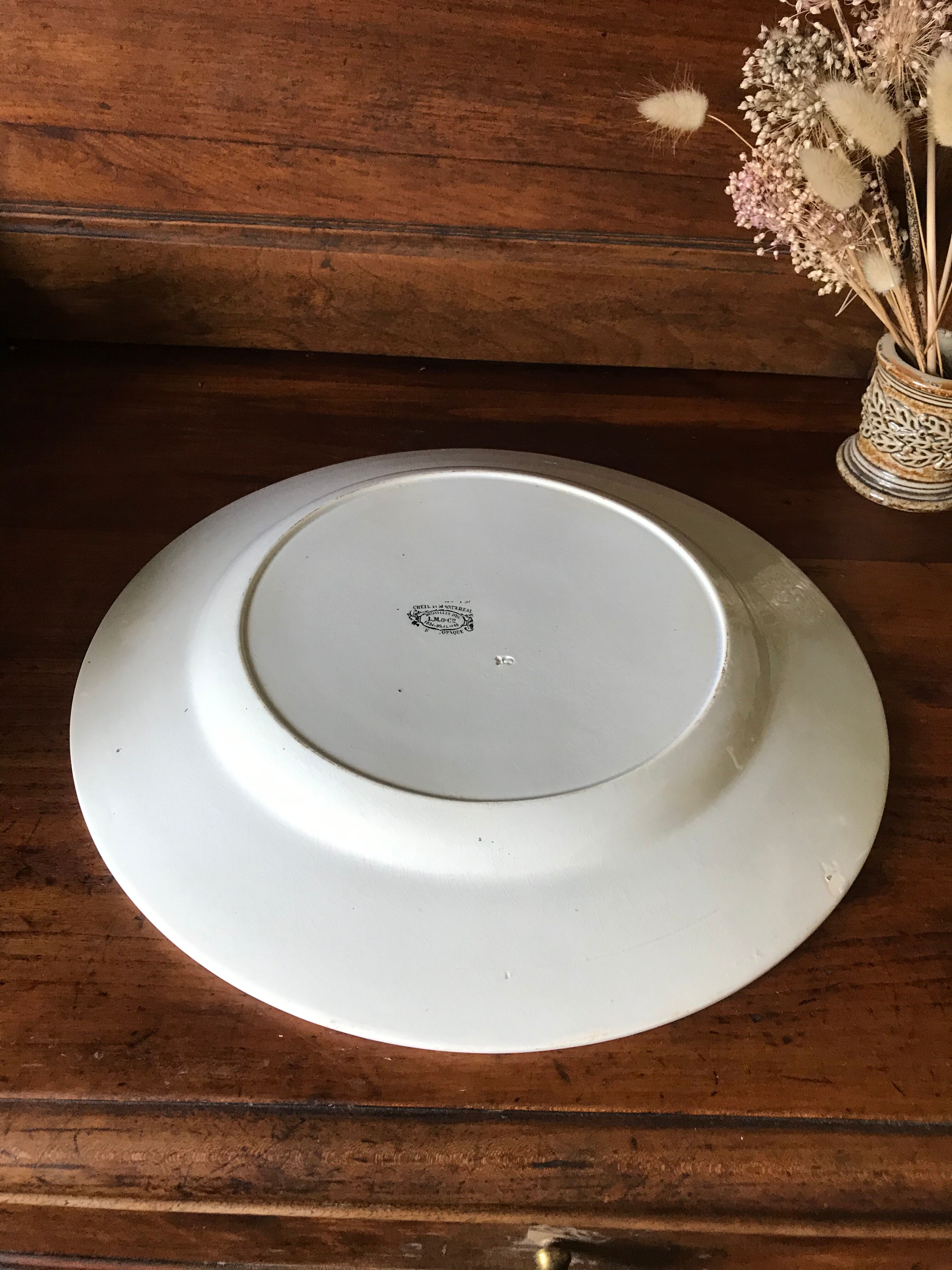 Three old dishes circa 1900