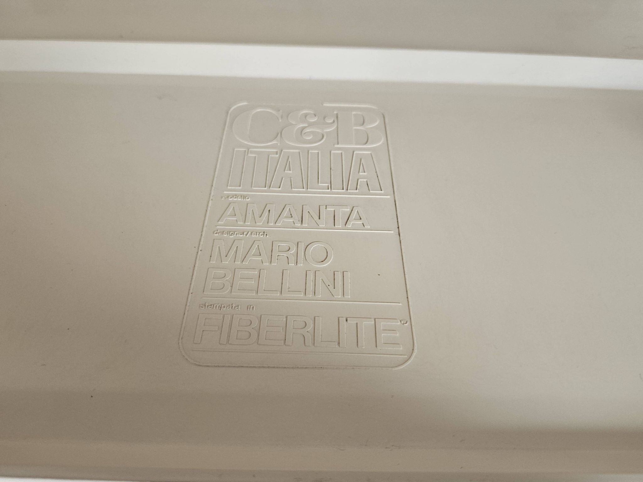 Quatre fauteuils Amanta de Mario Bellini pour C&B Italia, années 1970