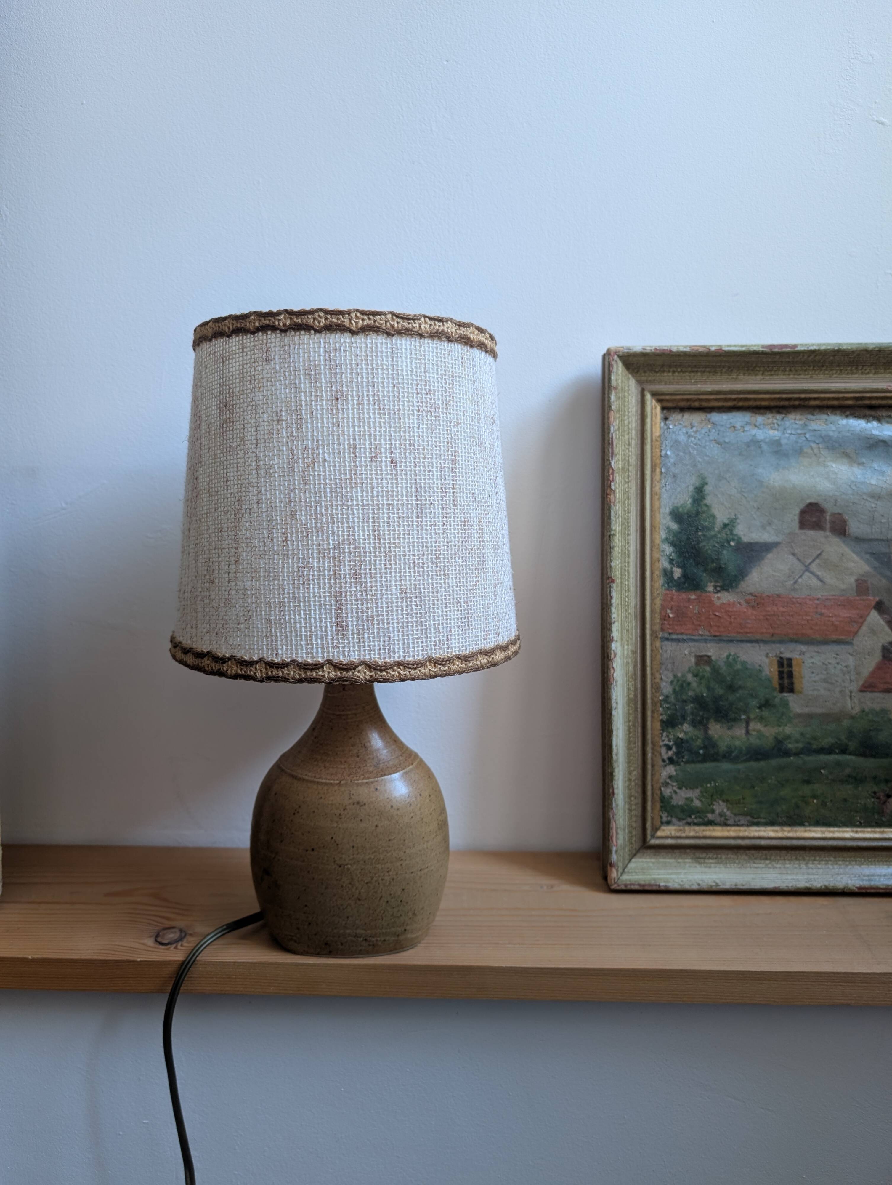 Lampe en céramique