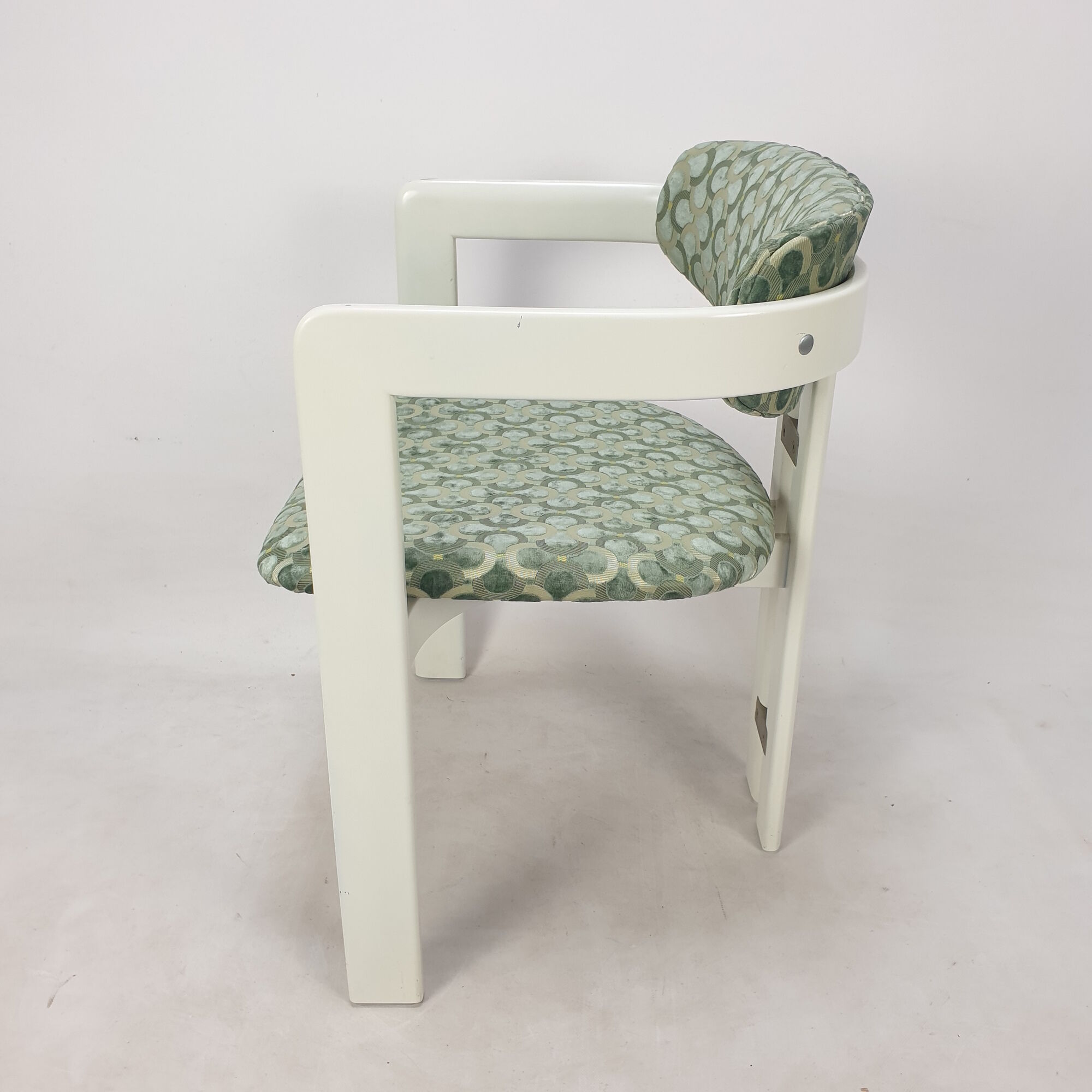 Augusto Savini for Pozzi Set of Four 'Pamplona' Chairs, Italy 1970's