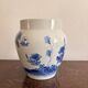 Ancient Vase Flower Pot Blue White Porcelain Bird Arita Imari Seto Peony