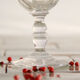 8 carved crystal wine glasses