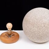 Ball lamp on Pine base 1970 France