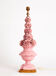 Grande lampe rose Manises
