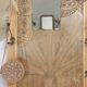 Art deco locker room