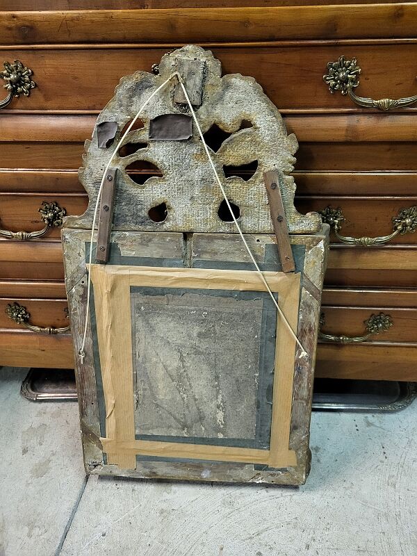 Wooden mirror dora parcloses of the XIXth n35