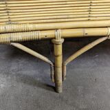 Enfilade en rotin design vintage
