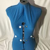 Former Mannequin De Couture Blue Dimensions Adjustable Vintage