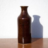 Ceramic signed Kate Weaver, ceramic bottle, signed pottery, interior decoration, 70'