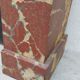 Wooden fireplace imitation marble 1900