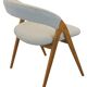 WK möbel style fauteuil / stoel in Teddy 'Mehlmels'