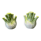 Salt and pepper shakers for celery