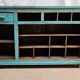Old merchant's counter in Burmese teak.