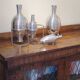 Carafe Art Déco en argent massif Calegaro italien