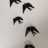 Batch of ceramic swallows