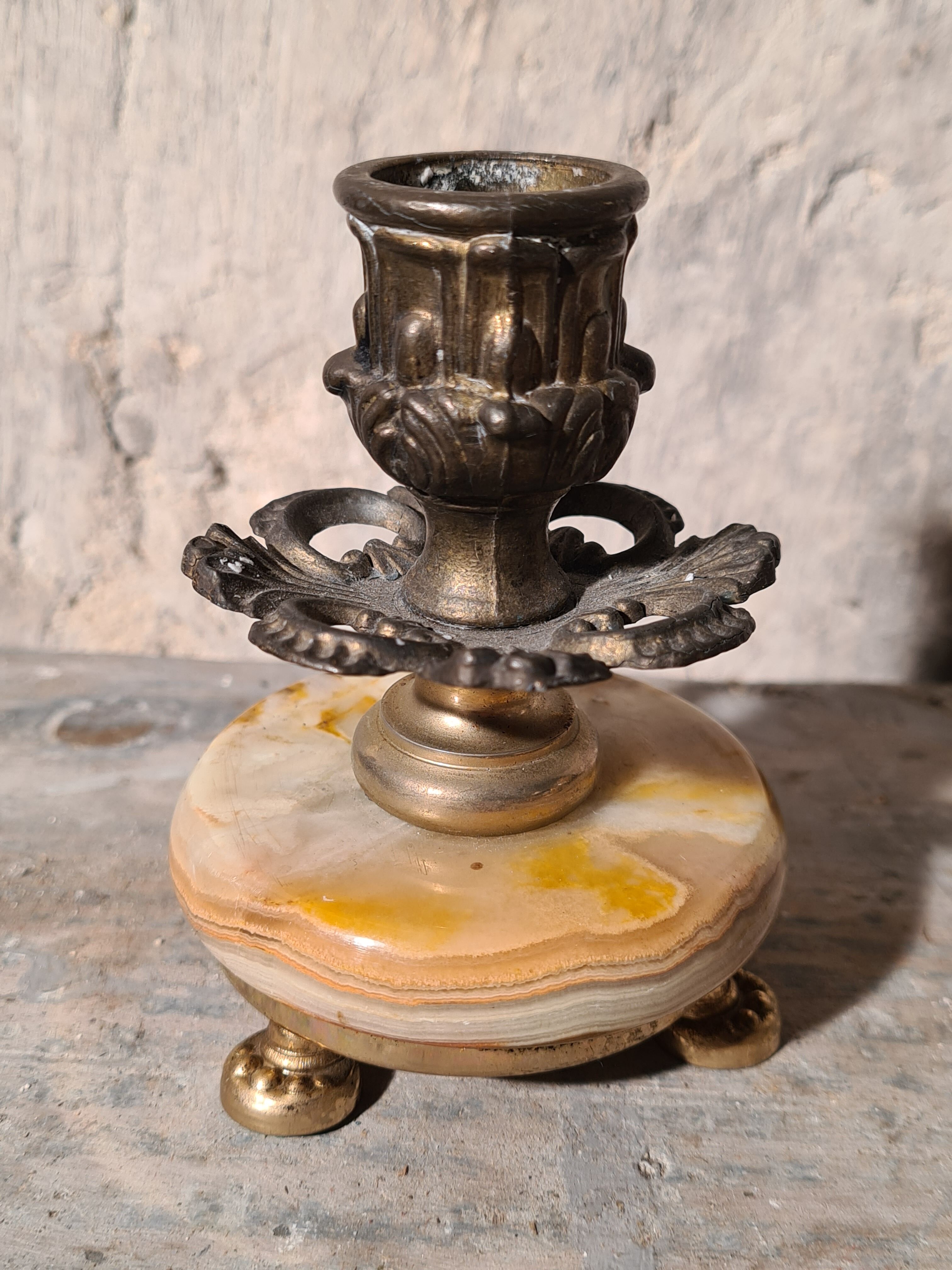 Onyx candlestick