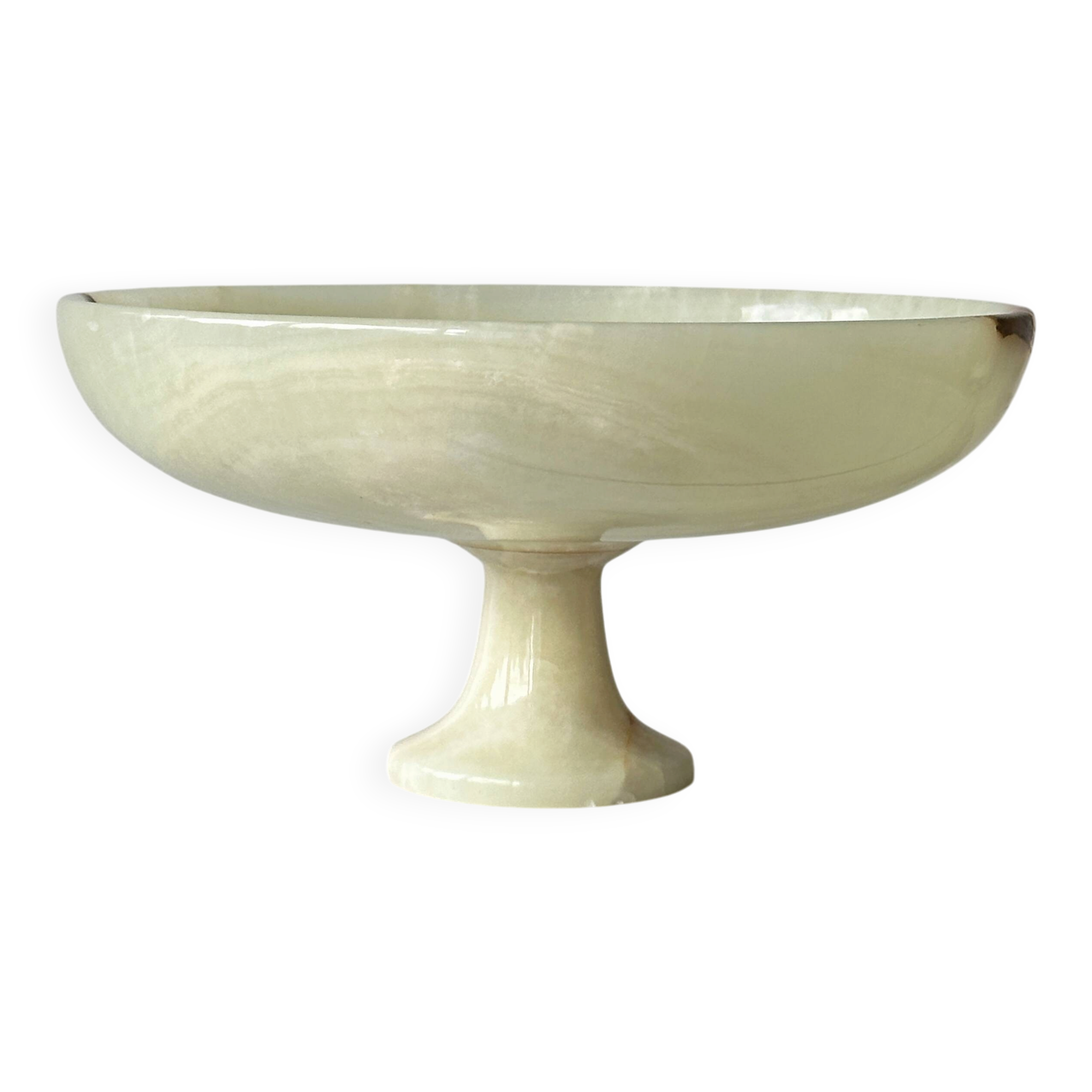 Coupe pied albâtre ancienne