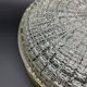 Old ceiling lamp gilded metal and crystal Lucien Gau