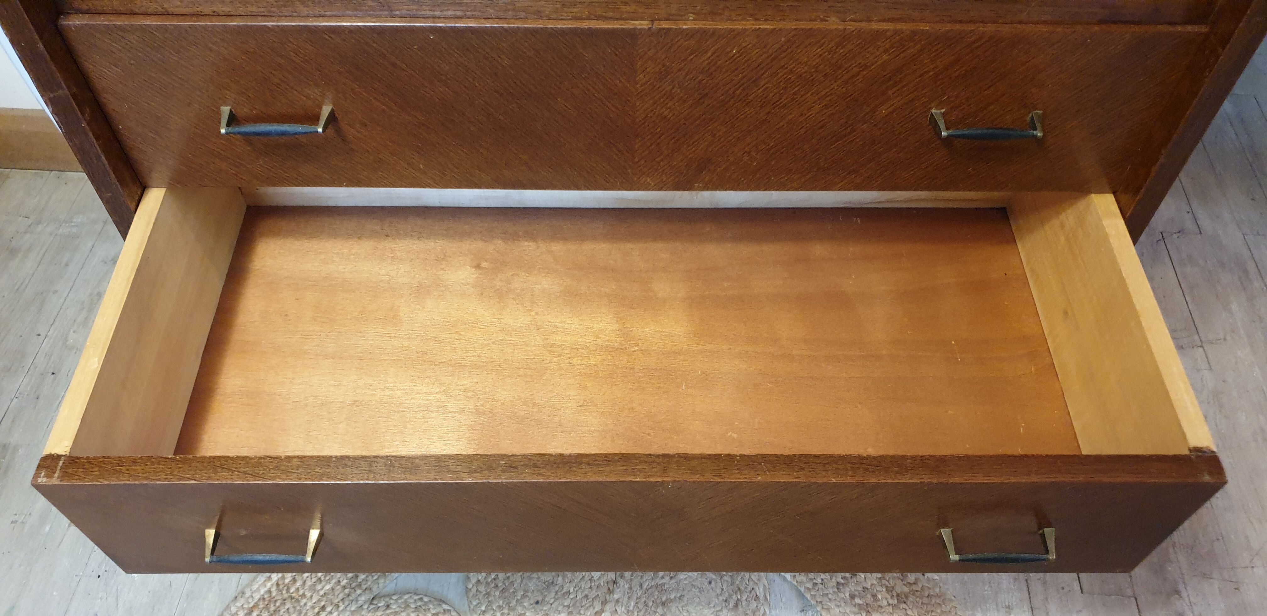 Secretary vintage compass feet