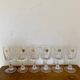 Vintage crystal stemware